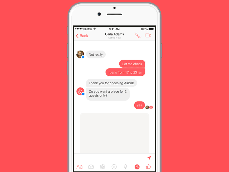 Facebook Messenger Bot hotel FaceBook Messenger Bot
